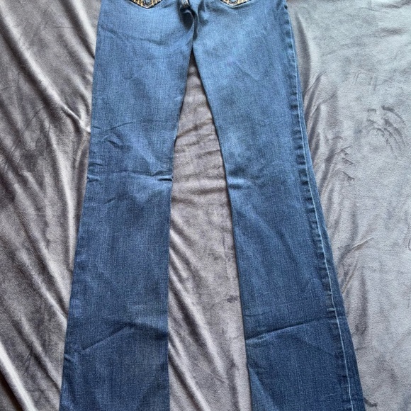 Hollister Classic Blue Straight Leg Jeans - Picture 4 of 4